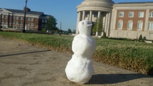 Freezer Frost October Snowman
